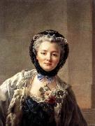 Francois-Hubert Drouais Madame Drouais, Wife of the Artist France oil painting artist
